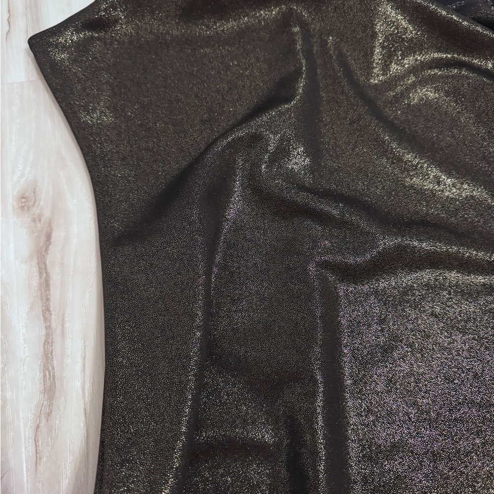 American Apparel bronze ponte Midi Dress - Picture 7 of 9